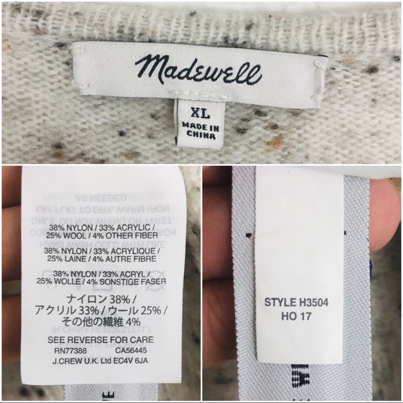 [Madewell] Donegal Kent Cardigan Sweater - Picture 7 of 8